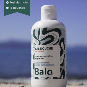 Gel douche sans rinçage - 250 ml